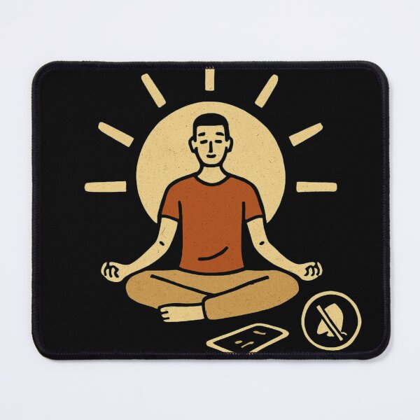 Item preview, Be Present, Not Online – Mindfulness Over Distraction Design designed and sold by ArminGreen.