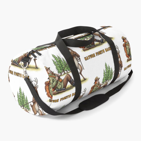 Item preview, Nature Fights Back Funny Deer Hunter designed and sold by TeeARTHY.