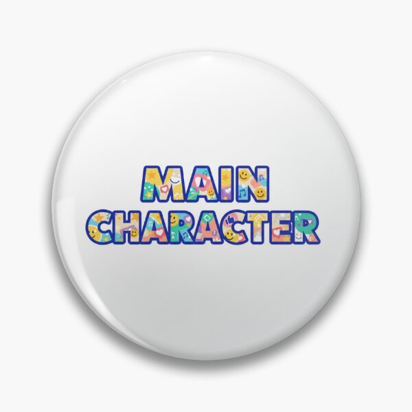 Item preview, MAIN CHARACTER – Confidence Era Sticker designed and sold by Imaginarium of Chaos falcon88 .