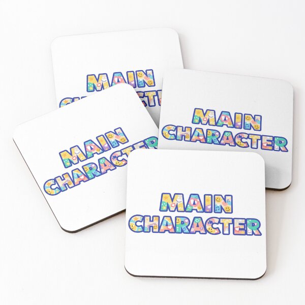Item preview, MAIN CHARACTER – Confidence Era Sticker designed and sold by Imaginarium of Chaos falcon88 .