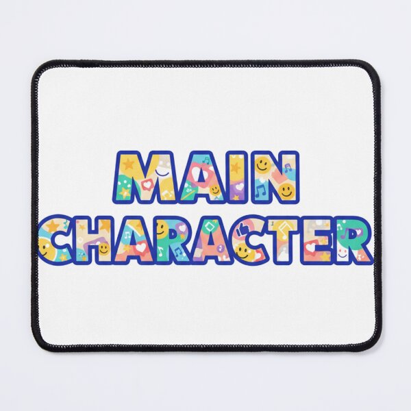Item preview, MAIN CHARACTER – Confidence Era Sticker designed and sold by Imaginarium of Chaos falcon88 .