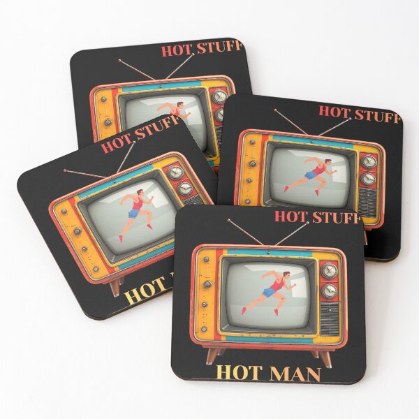 Item preview, Hot Stuff Hot Man Retro Energy designed and sold by DABIORA.