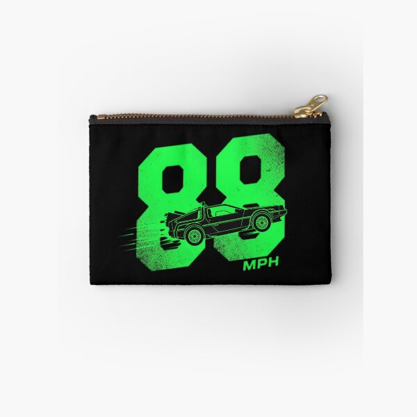 Item preview, 88 MPH Retro Green Time Machine Graphic designed and sold by Off-Road-Zone.