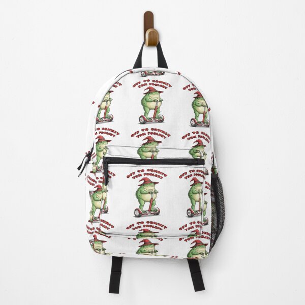 Item preview, Off To Commit Tom Foolery Frog Segway designed and sold by TeeARTHY.