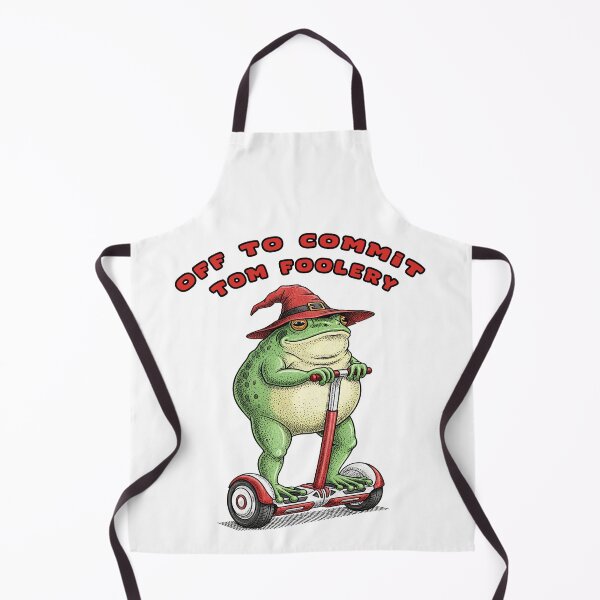 Item preview, Off To Commit Tom Foolery Frog Segway designed and sold by TeeARTHY.