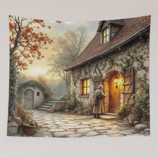 Item preview, Lodging for pilgrims, Via Lemovicensis designed and sold by jefboutique6150.