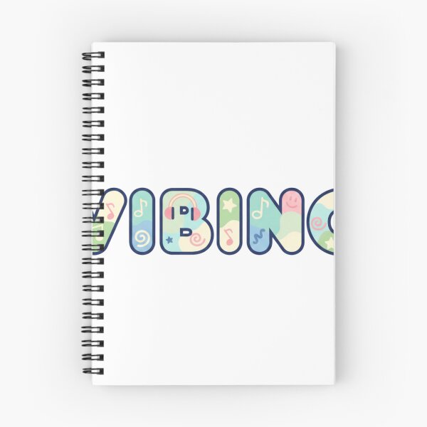 Item preview, VIBING – Everyday Mood Sticker designed and sold by Imaginarium of Chaos falcon88 .