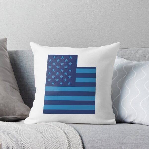 Item preview, Utah USA Flag Silhouette – Stars and Stripes State Outline designed and sold by Paper Drip.