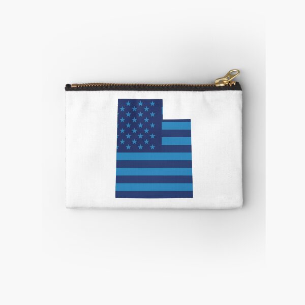 Item preview, Utah USA Flag Silhouette – Stars and Stripes State Outline designed and sold by Paper Drip.