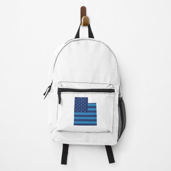 Item preview, Utah USA Flag Silhouette – Stars and Stripes State Outline designed and sold by Paper Drip.