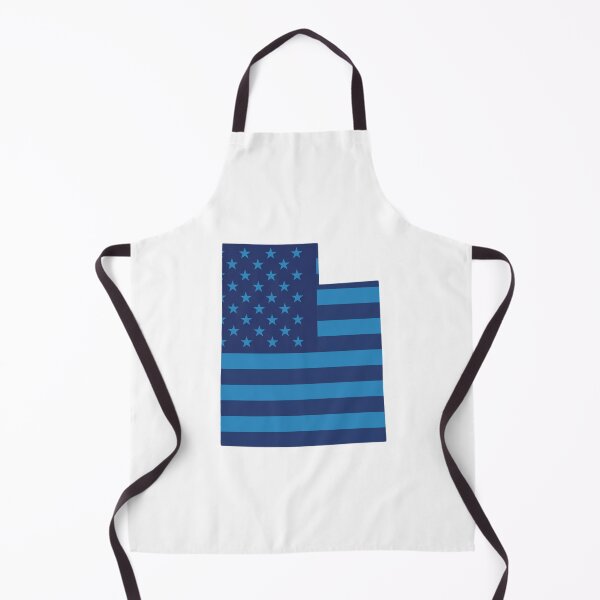 Item preview, Utah USA Flag Silhouette – Stars and Stripes State Outline designed and sold by Paper Drip.