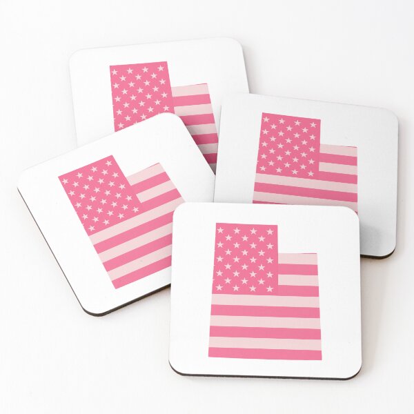 Item preview, Utah USA Flag Silhouette – Stars and Stripes State Outline designed and sold by Paper Drip.