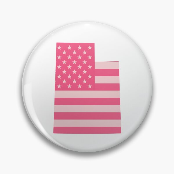 Item preview, Utah USA Flag Silhouette – Stars and Stripes State Outline designed and sold by Paper Drip.