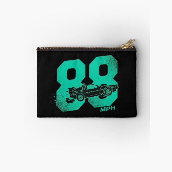 Item preview, 88 MPH Retro Teal Time Machine Graphic designed and sold by Off-Road-Zone.