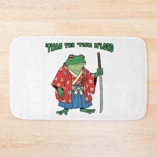 Item preview, Twas The Tish M Lord Samurai Frog designed and sold by TeeARTHY.