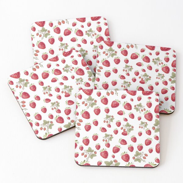 Item preview, Cute Strawberry Pattern – Fresh and Fun Fruit Design designed and sold by ArtfullyJua.