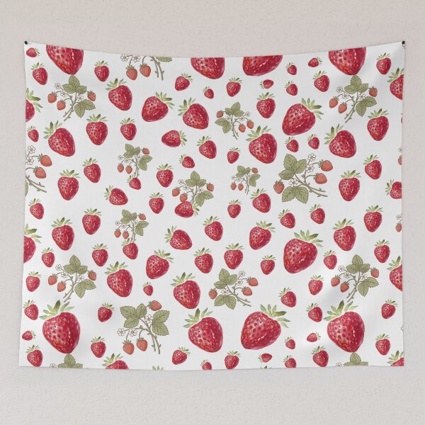 Item preview, Cute Strawberry Pattern – Fresh and Fun Fruit Design designed and sold by ArtfullyJua.