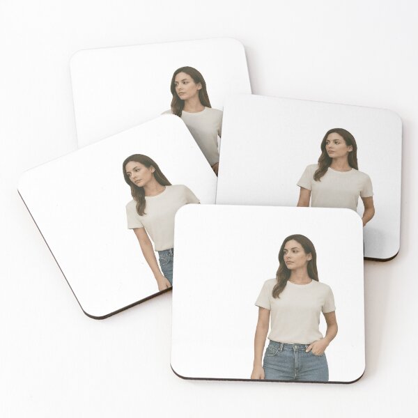 Item preview, Casually Dressed Woman Against Pure Black Background, Studio Cutout designed and sold by Creative88Art.