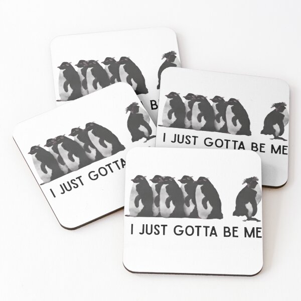 Item preview, I Just Gotta Be Me Penguin Shirt – Funny Cute Penguin Graphic Tee, Animal Meme Shirt, Introvert Humor Gift designed and sold by Printsouf.
