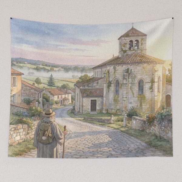 Item preview, On the paths of Saint James (Périgord) designed and sold by jefboutique6150.