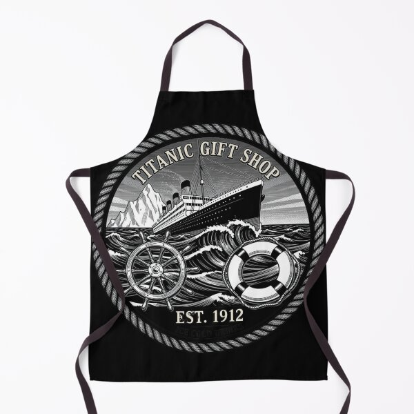 Item preview, Titanic Gift Shop Est 1912 - Ice Cold Drinks Vintage Nautical designed and sold by w66aboo.