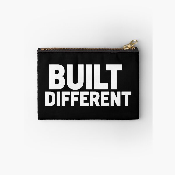 Item preview, Built Different Bold Minimalist Motivational Typography designed and sold by Silent Watch Threads..