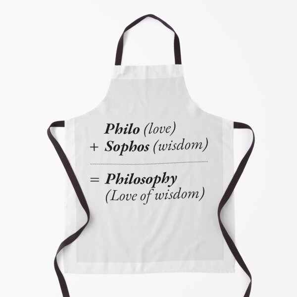 Item preview, Philosophy: The Eternal Love of Wisdom – Philo + Sophos Etymology Design designed and sold by Socratic Swag.
