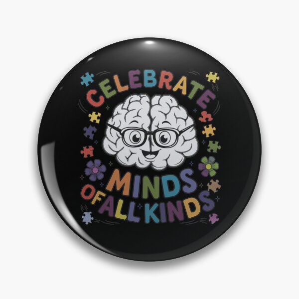 Item preview, Colorful ADHD Brain – Neurodiversity Sticker designed and sold by Suzy Perez Art.