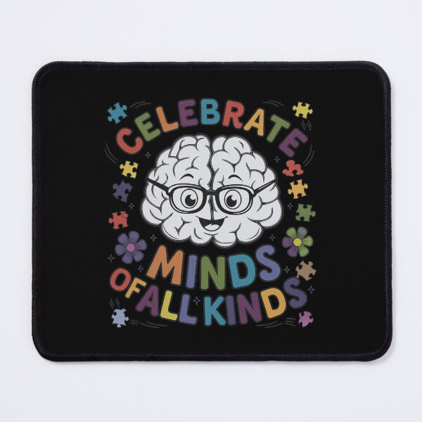 Item preview, Colorful ADHD Brain – Neurodiversity Sticker designed and sold by Suzy Perez Art.