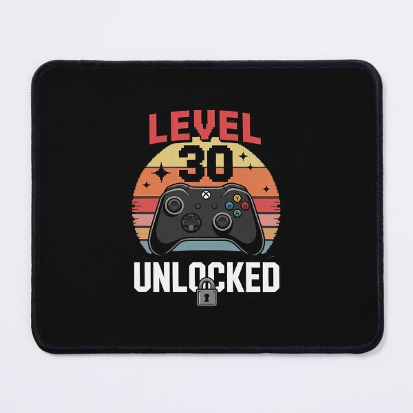 Item preview, Level 30 Unlocked Video Gamer 30th Birthday 0 designed and sold by DigitaldeligArt.