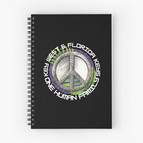 Item preview, Burst of Peace Love Joy One Human Family - Key West and the Florida Keys Motto  designed and sold by Catawampus-Cat.