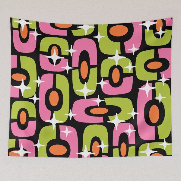 Item preview, Retro Mid Century Atomic Composition 323 designed and sold by tonymagnerart.