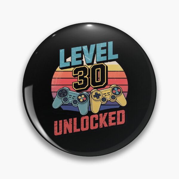 Artikelvorschau, Level 30 freigeschaltet – Videospieler, 30 Jahre alt – 30. Geburtstag entworfen und verkauft von DigitaldeligArt.