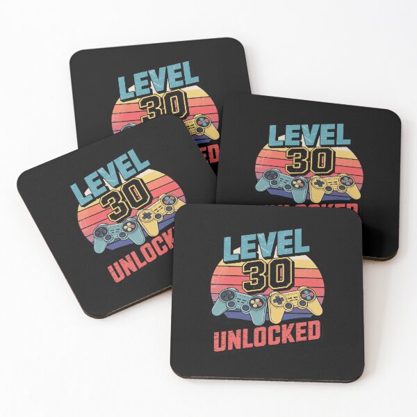 Item preview, Level 30 Unlocked Video Gamer 30 Year Old 30th Birthday designed and sold by DigitaldeligArt.
