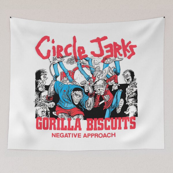 Item preview, circle gorilla jerks tour 2026 iseng designed and sold by wworthington45.