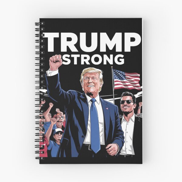 Item preview, Trump Strong Fist Hand US Vote Trump Survives Rally designed and sold by MarkLeedsArt.