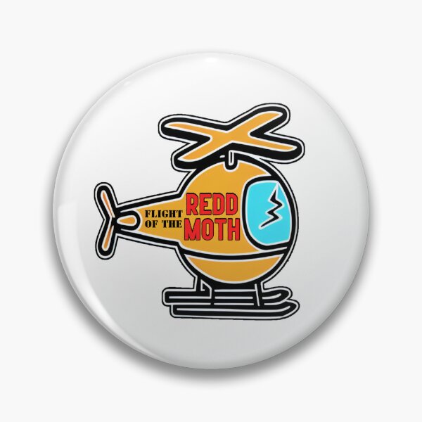 Item preview, Flight of the Redd Moth logo (Yellow) designed and sold by Black Magic Cat.