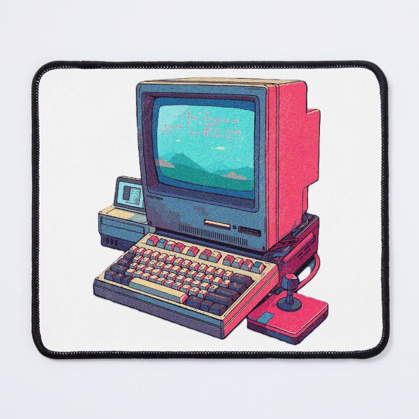 Item preview, Retro Vintage Gamer PC Computer designed and sold by WHITE FLAME PRINTS.