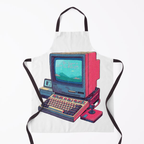 Item preview, Retro Vintage Gamer PC Computer designed and sold by WHITE FLAME PRINTS.
