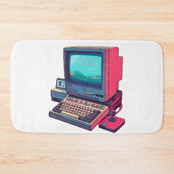 Item preview, Retro Vintage Gamer PC Computer designed and sold by WHITE FLAME PRINTS.