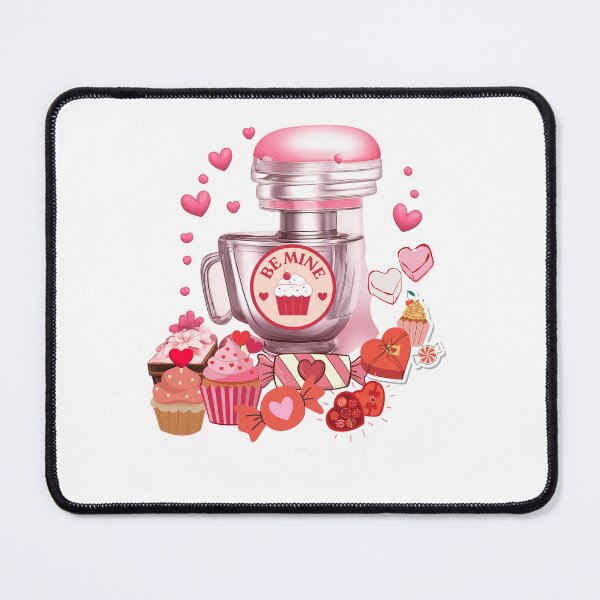 Item preview, Valentine’s Day Baker Stand Mixer Be Mine Cupcakes Hearts Baking Love designed and sold by MerryHillStudio.