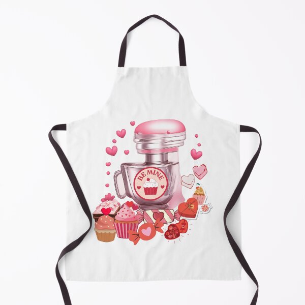 Item preview, Valentine’s Day Baker Stand Mixer Be Mine Cupcakes Hearts Baking Love designed and sold by MerryHillStudio.