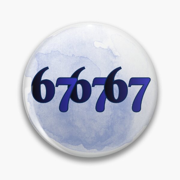 Item preview, 67 / Six Seven in an Uneven Column – Typographic Illustration designed and sold by iamKRUK.
