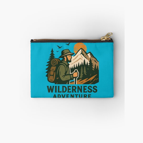 Item preview, Wilderness Adventrue badge illustration designed and sold by Art-Horizon.