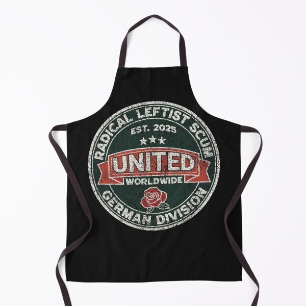Artikelvorschau, Radical Leftist Scum German Division - Anti Trump Satire Vintage Wappen entworfen und verkauft von VariousGoodies.