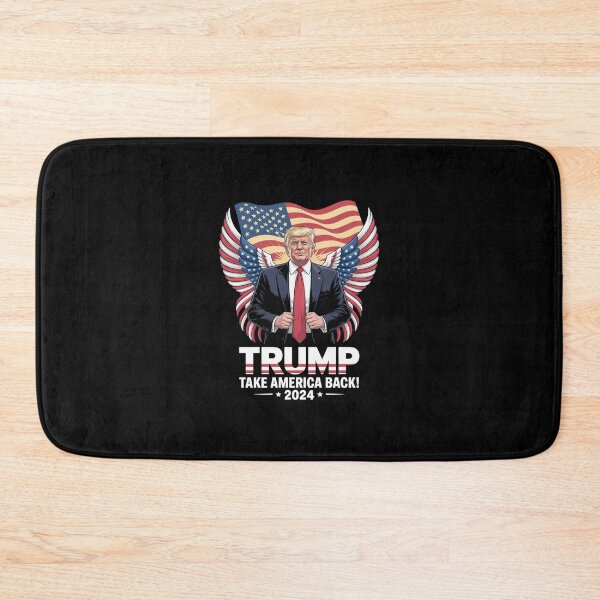 Item preview, Trump Take America Back 2024 Eagle US Flag designed and sold by SyntaxClaw.