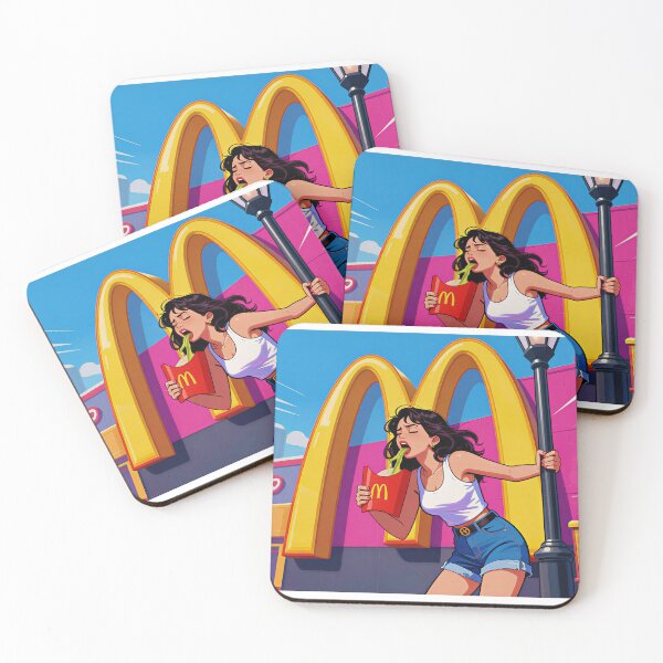 Item preview, Junky Food at McDonald's designed and sold by DOXYBLUE.