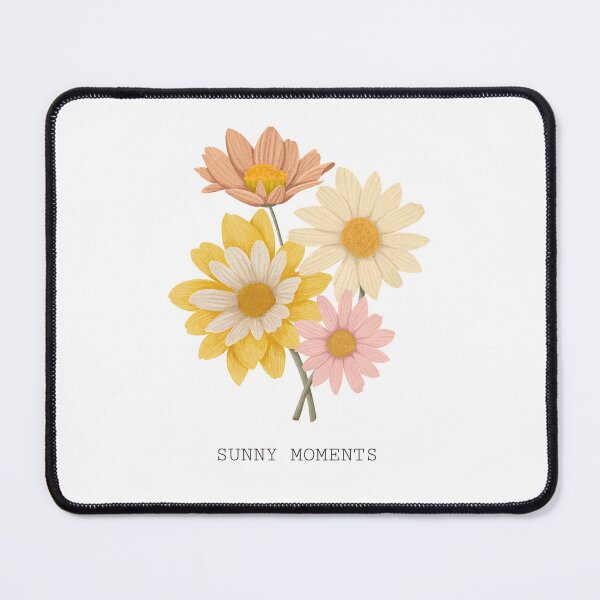 Item preview, Sunny Moments Soft Vintage Flower Illustration designed and sold by TalkTee Me.