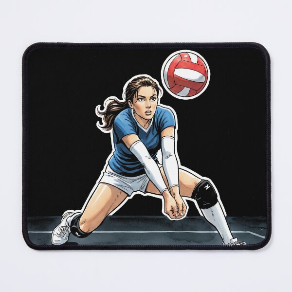 Item preview, Dynamic Volleyball Defense Sketch designed and sold by Banal25.