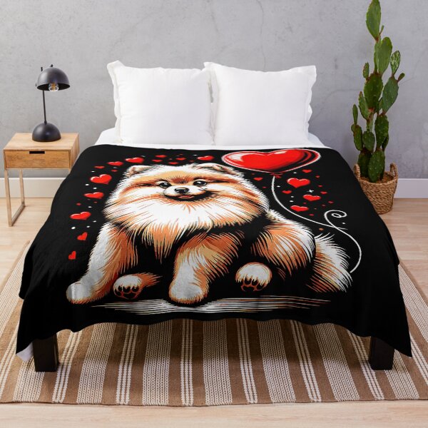 Item preview, Pomeranian Dog Valentine's Day Dog Owner Valentine designed and sold by MerchDeviant.
